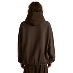 Fear Of God Essentials Core Collection Nylon Fleece Heather Wood Hoodie