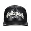 Godspeed Forever Black Leather Trucker Hat